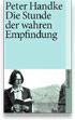 Stunde der wahren Empfindung